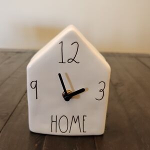 Rae Dunn White House-Shaped Wall Clock